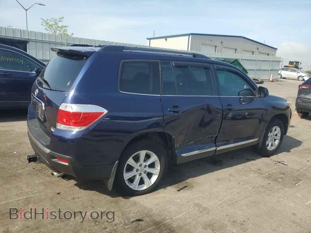 2012 TOYOTA HIGHLANDER - VIN: 5TDBK3EH3CS128009 - Фото 3