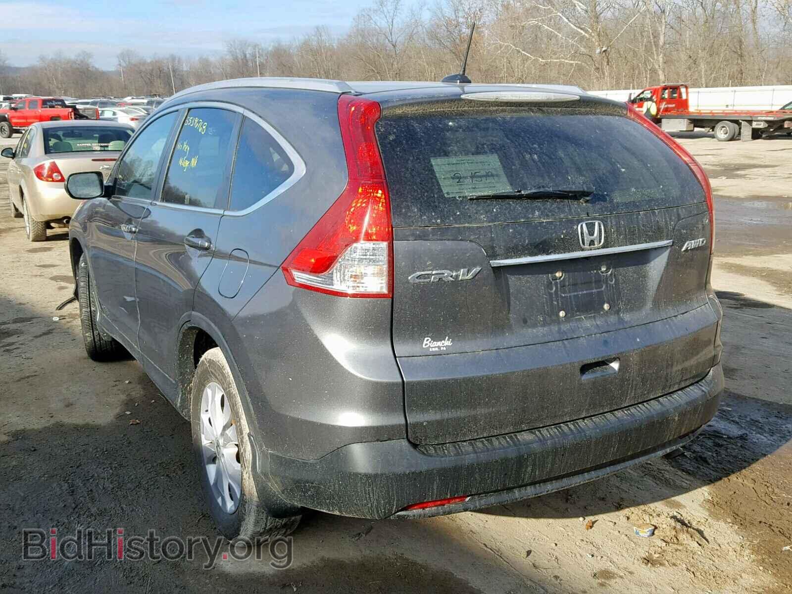 2013 HONDA CR-V EXL - VIN: 2HKRM4H77DH677155 - Фото 3