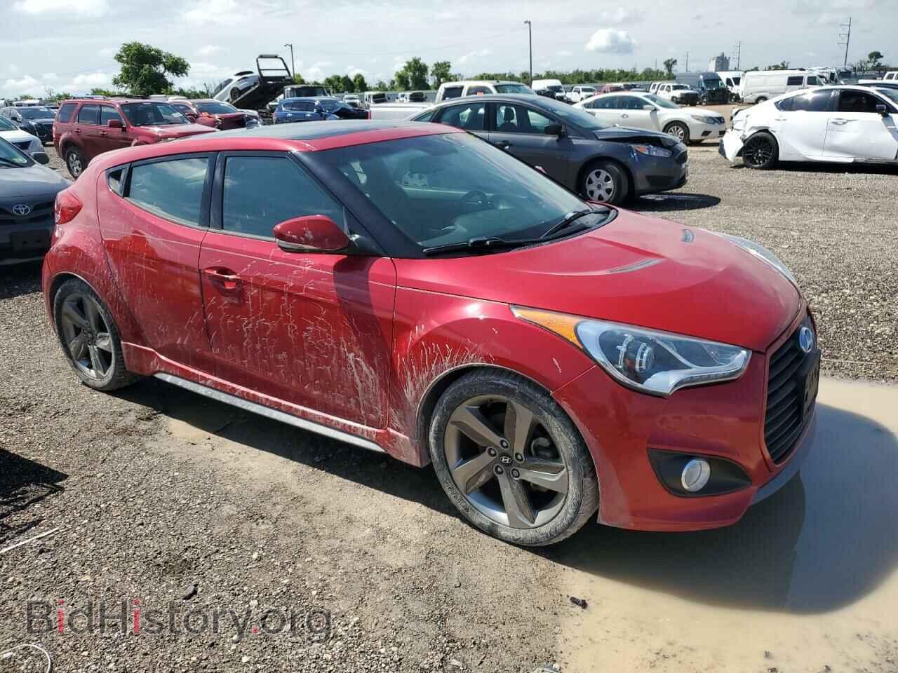 2013 HYUNDAI VELOSTER - VIN: KMHTC6AE7DU110524 - Фото 4