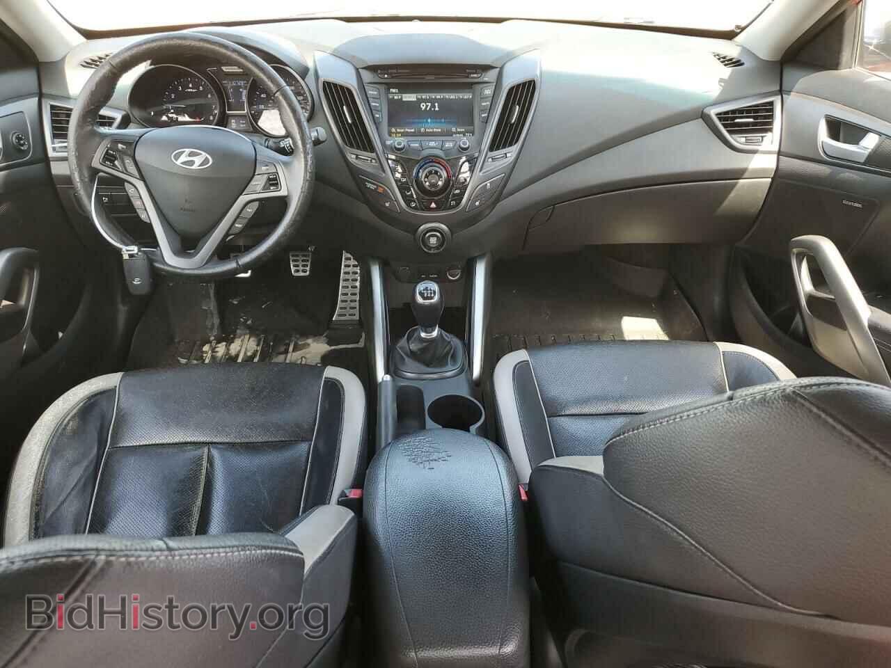 2013 HYUNDAI VELOSTER - VIN: KMHTC6AE7DU110524 - Фото 8