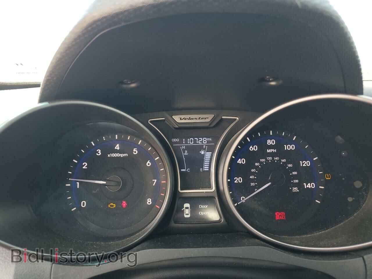 2013 HYUNDAI VELOSTER - VIN: KMHTC6AE7DU110524 - Фото 9