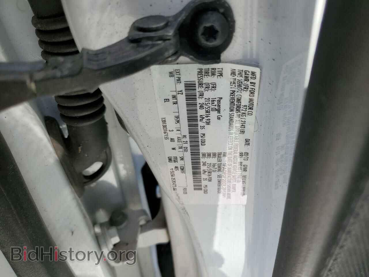 2013 FORD FOCUS - VIN: 1FADP3F20DL291391 - Photo 10