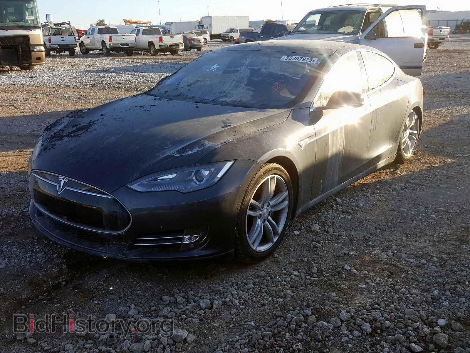 2015 TESLA MODEL S - VIN: 5YJSA1H28FF080823 - Photo 2