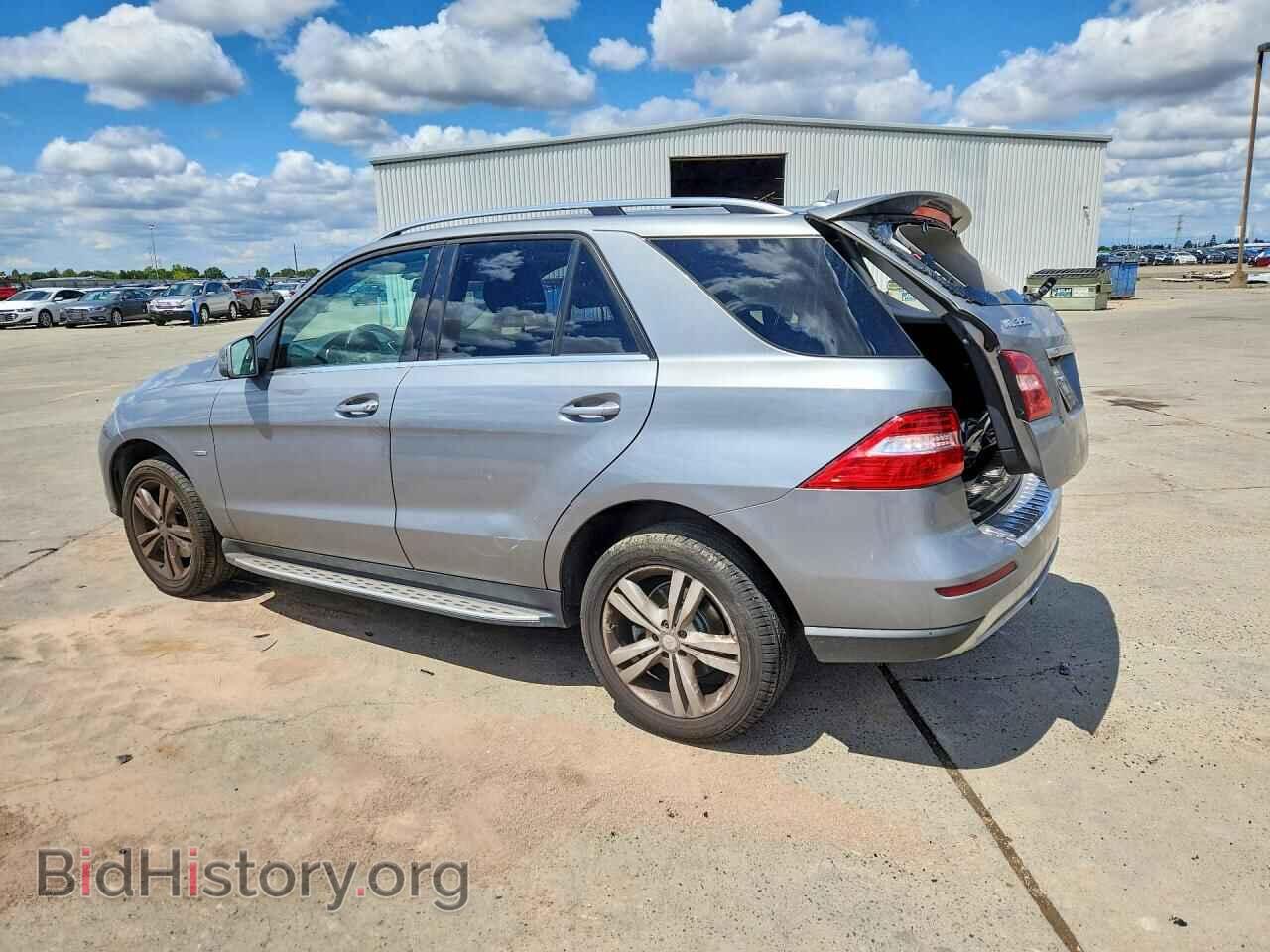 2012 MERCEDES-BENZ M-CLASS - VIN: 4JGDA2EB5CA074254 - Фото 2