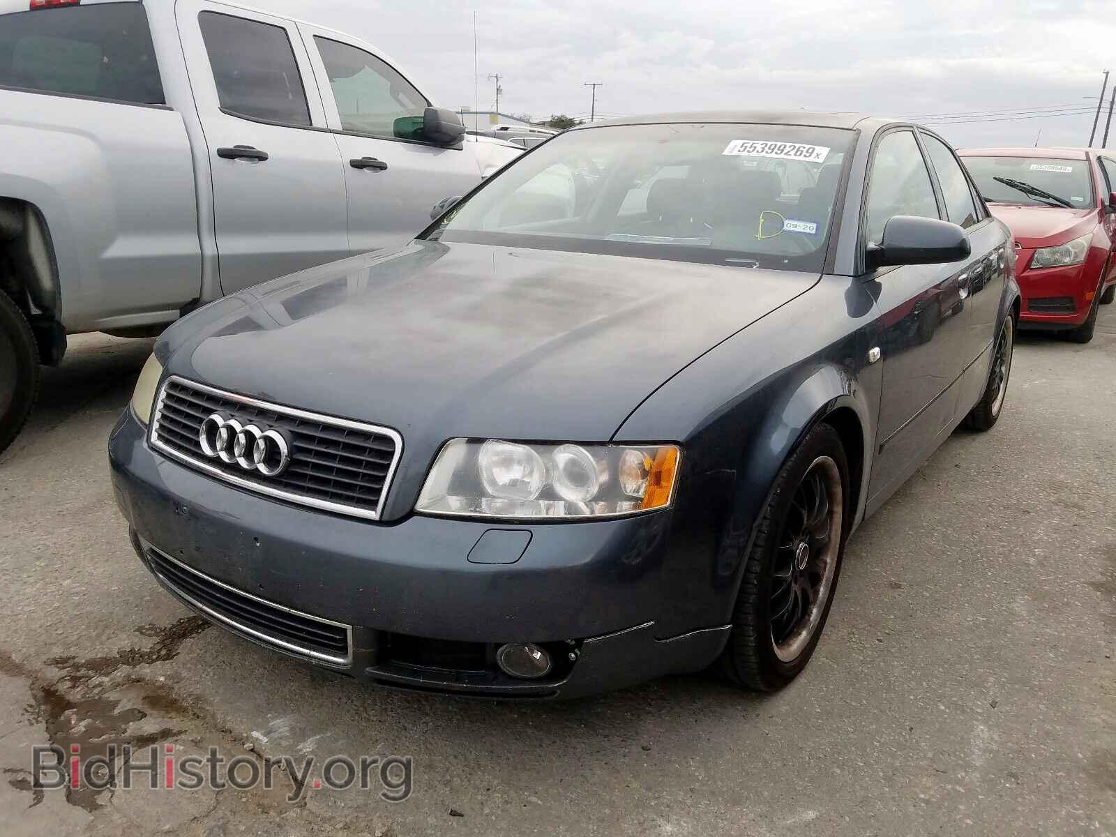 2002 AUDI A4 - VIN: WAUJC68E52A108798 - Фото 2