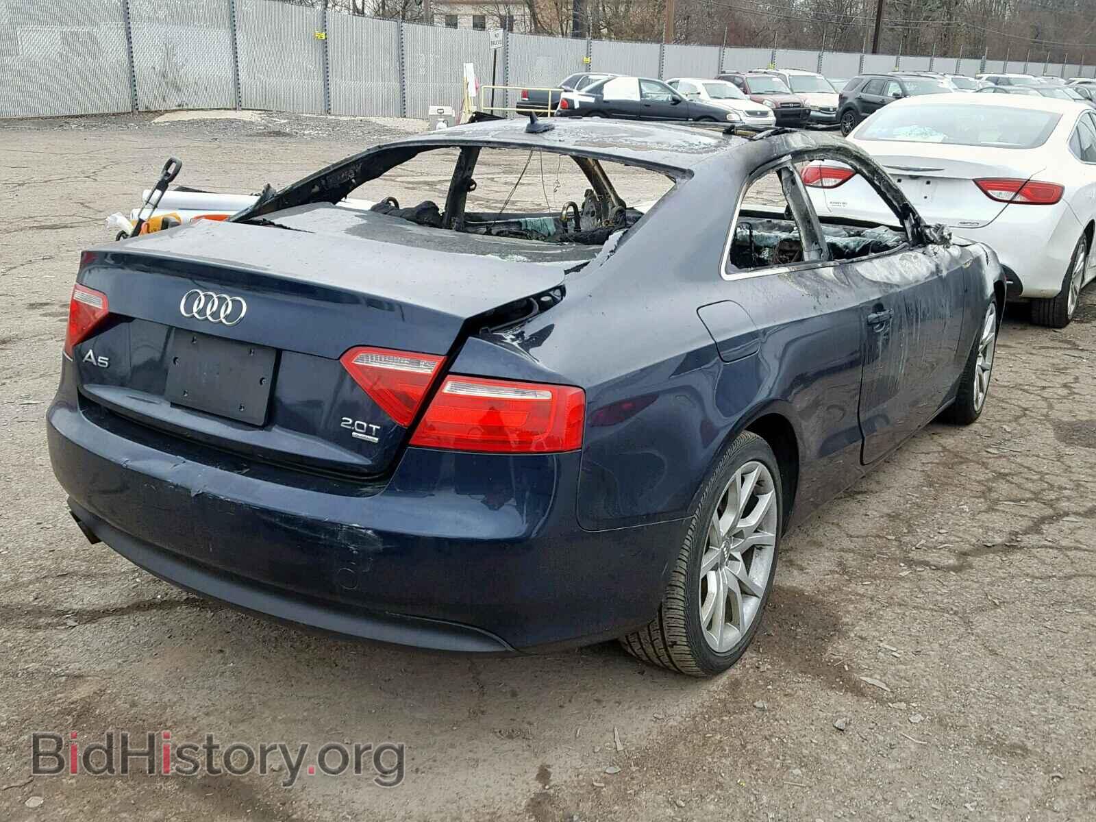 2011 AUDI A5 PREMIUM - VIN: WAUCFAFRXBA030639 - Photo 4