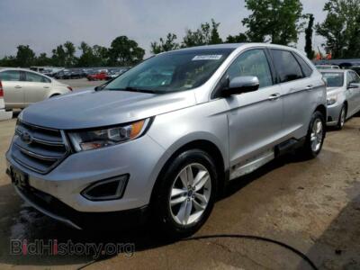 2015 Ford EDGE SEL, silver — VIN 2FMTK3J9XFBB33728, Copart