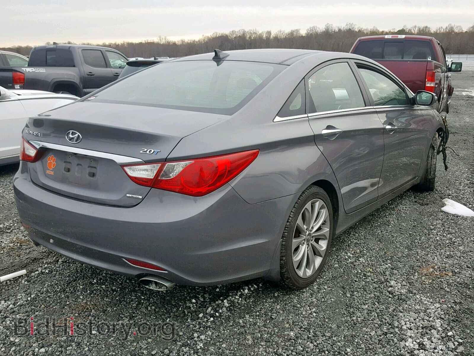 2012 HYUNDAI SONATA - VIN: 5NPEC4AB8CH469963 - Фото 4