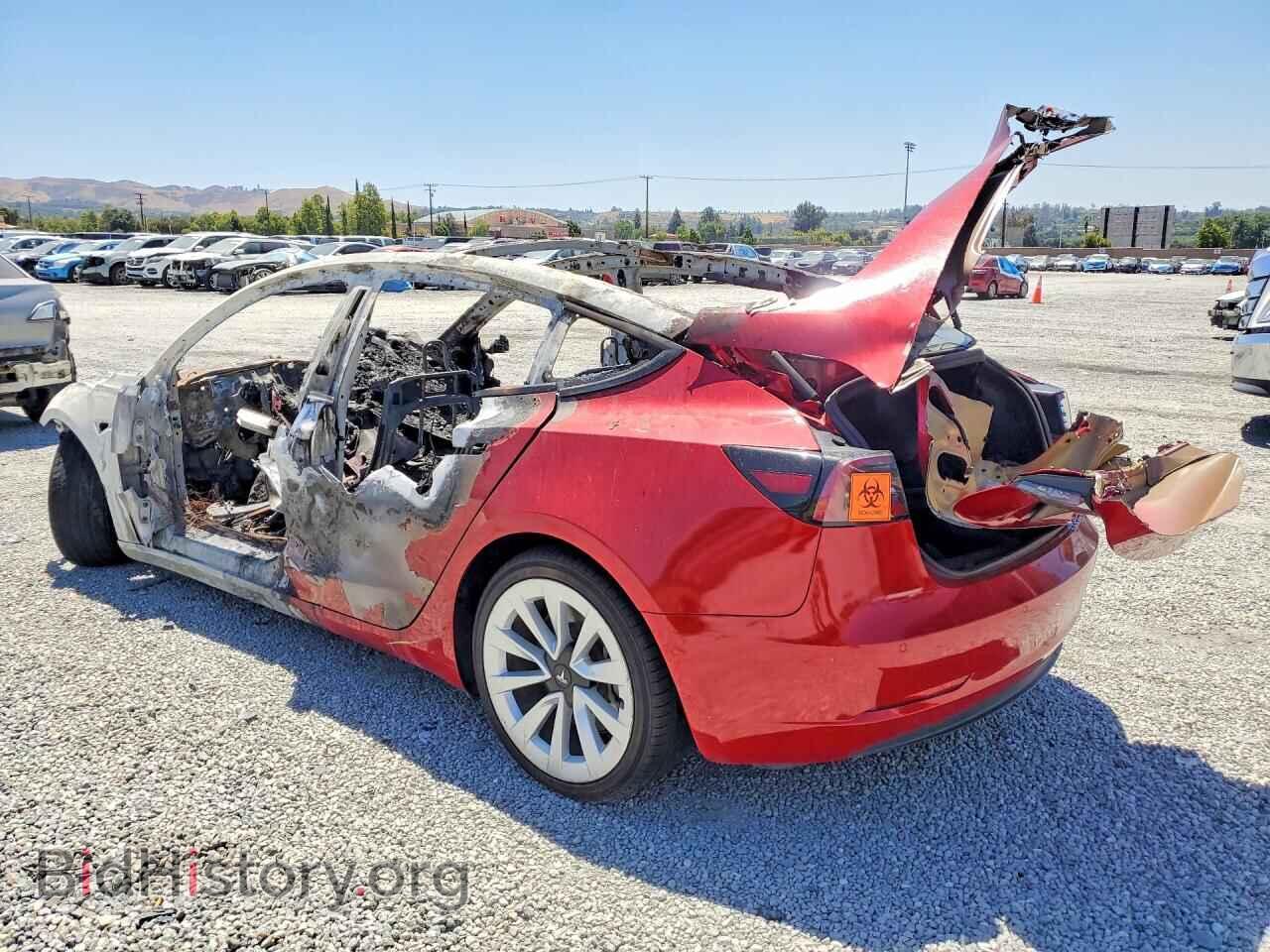 2022 TESLA MODEL 3 - VIN: 5YJ3E1EB4NF304956 - Photo 2