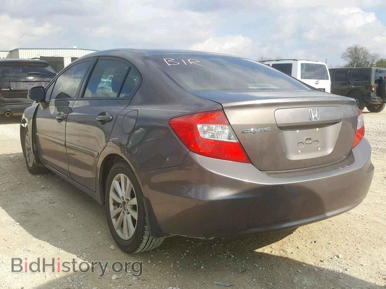 2012 HONDA CIVIC - VIN: 2HGFB2F95CH550284 - Фото 3