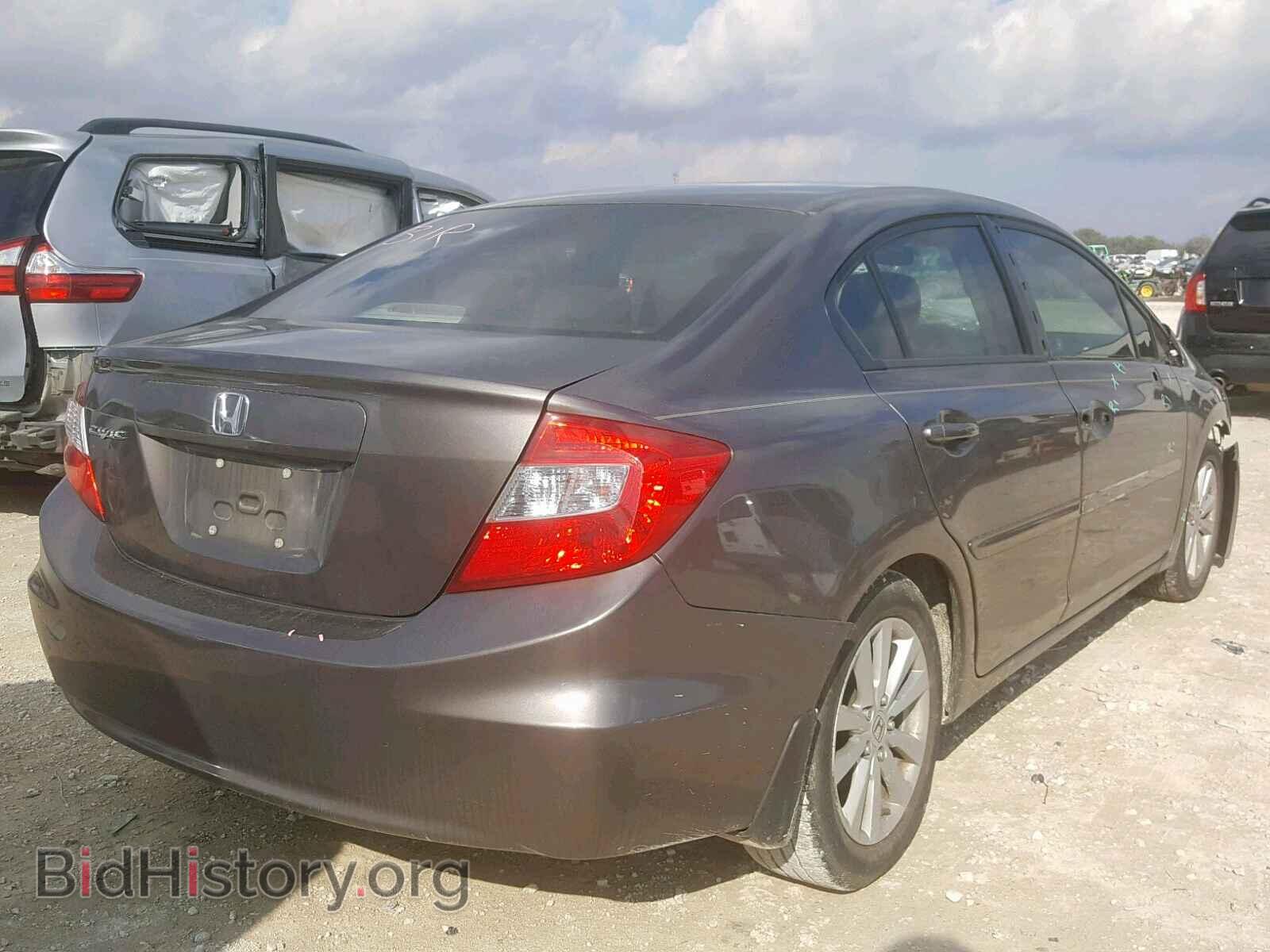 2012 HONDA CIVIC - VIN: 2HGFB2F95CH550284 - Фото 4