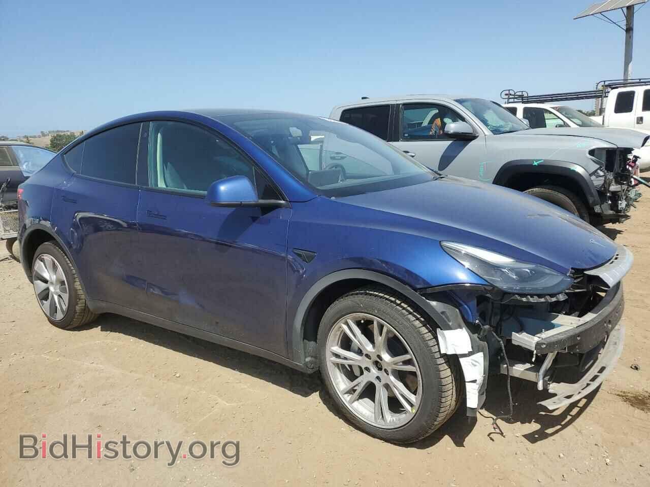 2022 TESLA MODEL Y - VIN: 7SAYGDEE9NF553171 - Фото 4