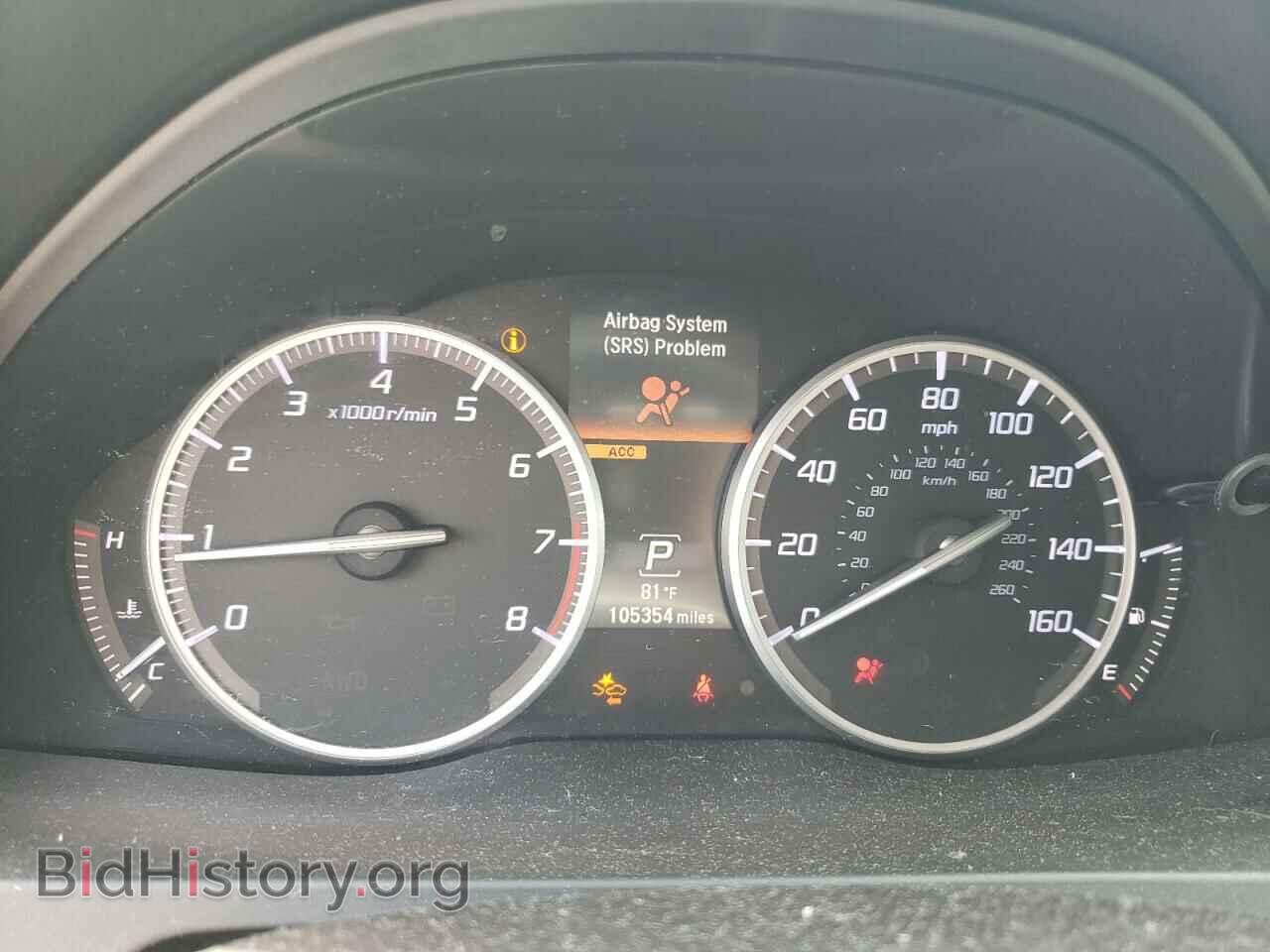2016 ACURA RDX - VIN: 5J8TB4H72GL009910 - Фото 9