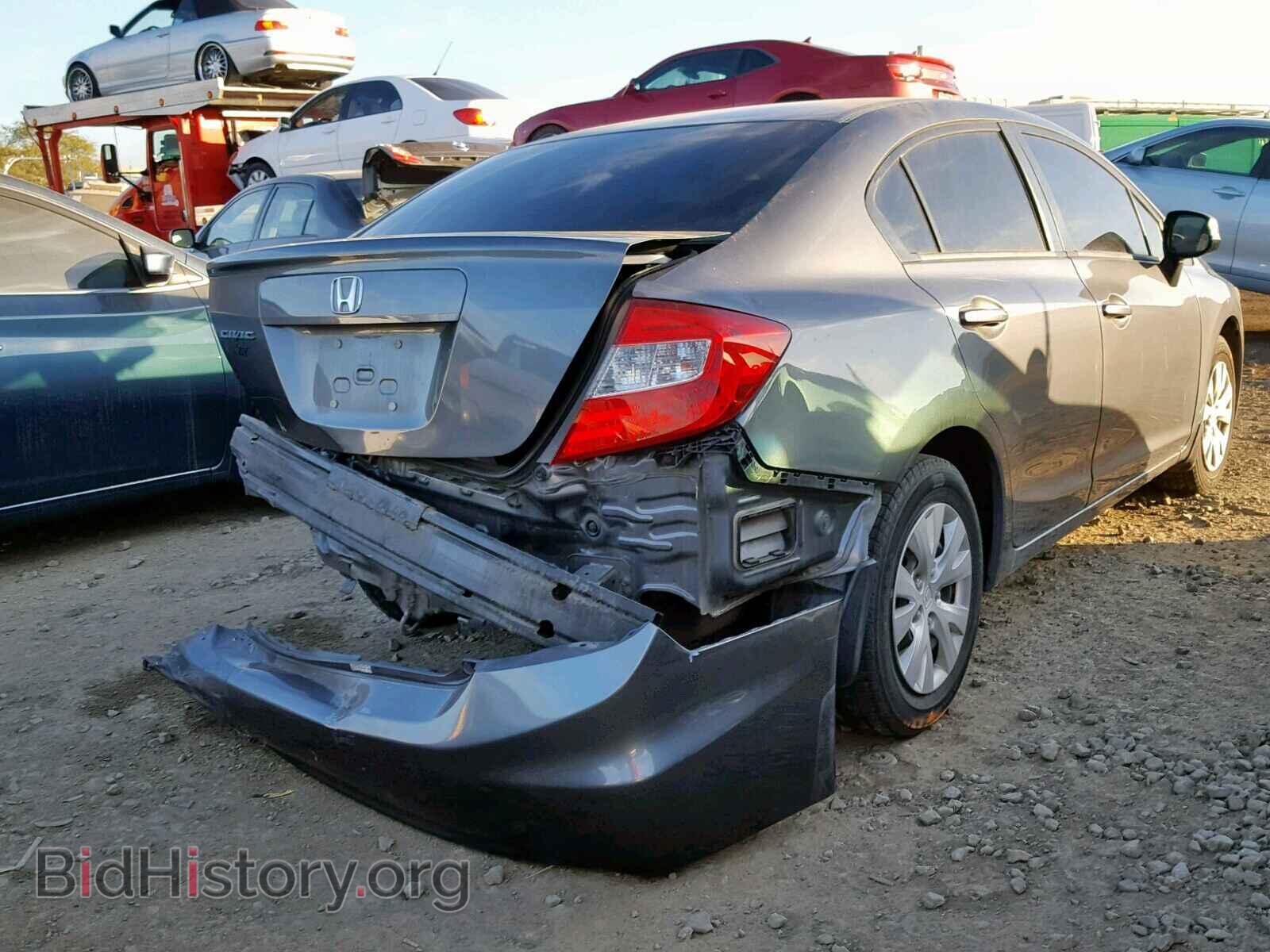2012 HONDA CIVIC LX - VIN: 19XFB2F55CE103607 - Фото 4