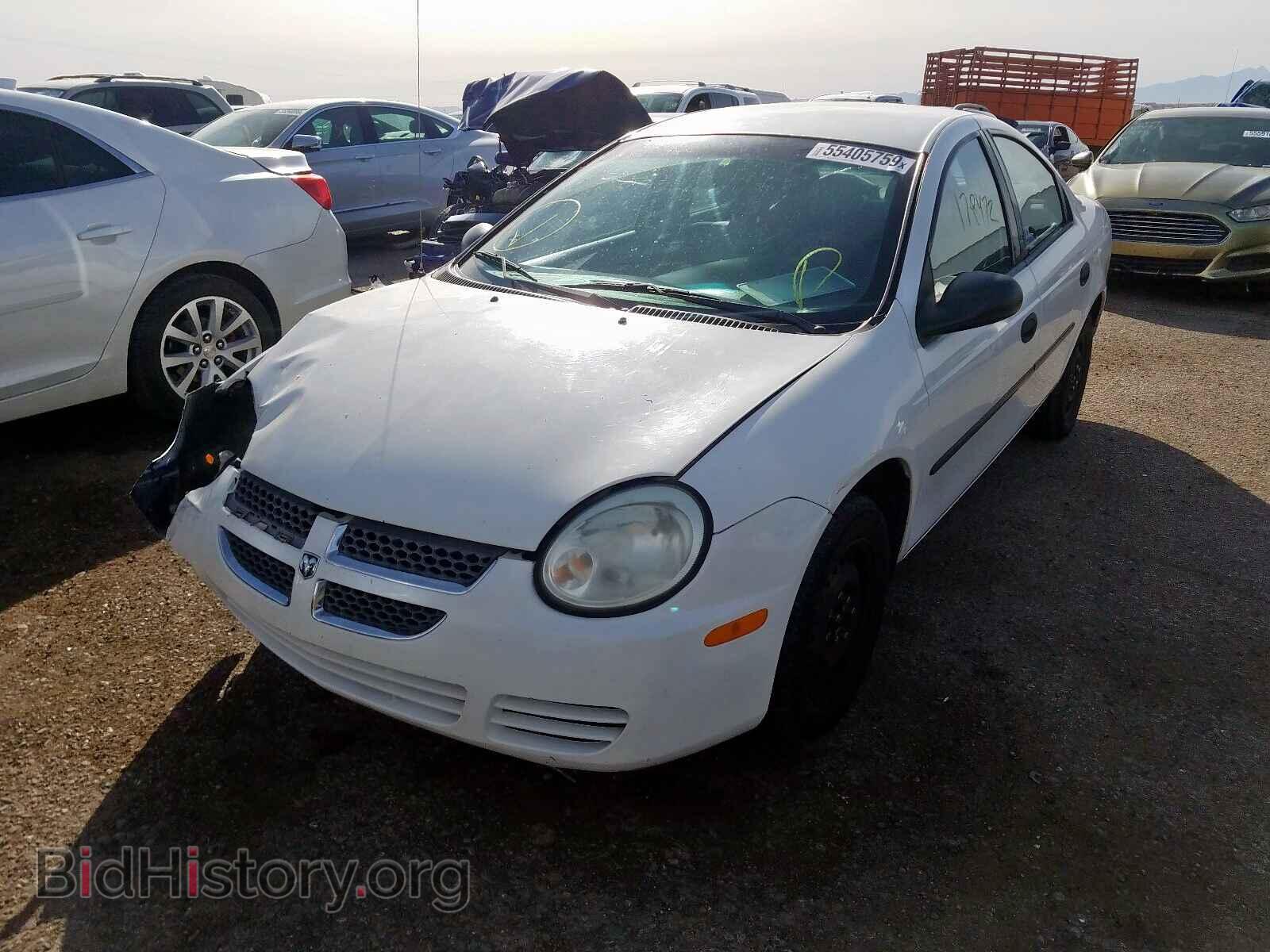 2005 DODGE NEON - VIN: 1B3ES26C65D111179 - Фото 2