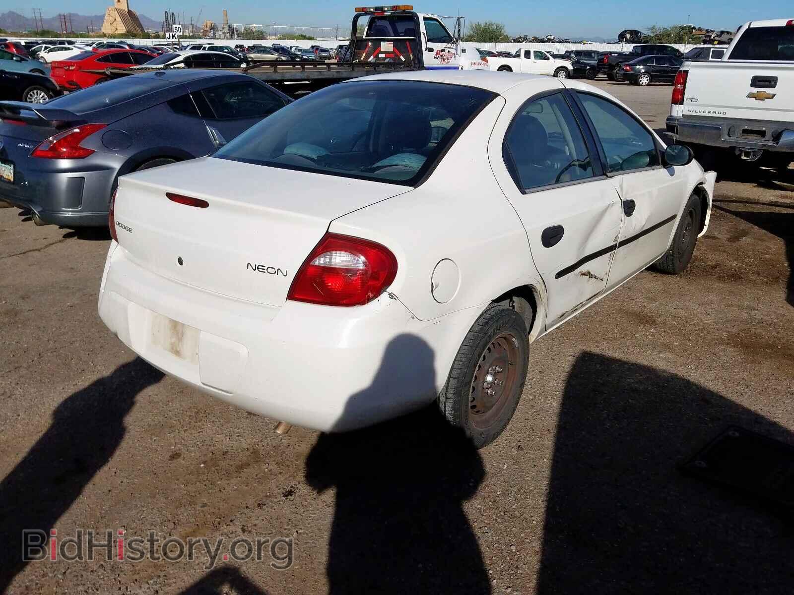 2005 DODGE NEON - VIN: 1B3ES26C65D111179 - Фото 4
