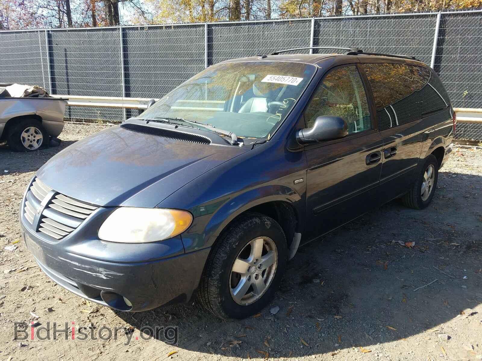 2007 DODGE CARAVAN - VIN: 2D8GP44L27R229738 - Фото 2