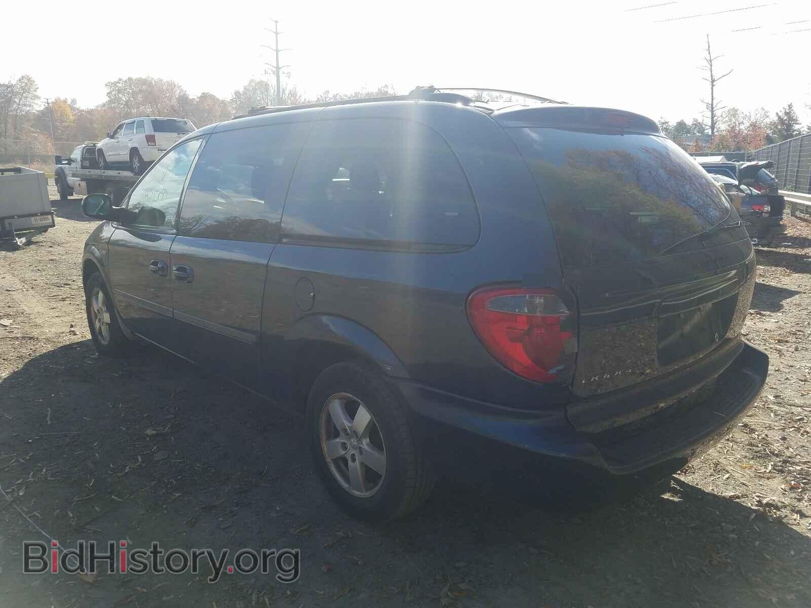 2007 DODGE CARAVAN - VIN: 2D8GP44L27R229738 - Фото 3