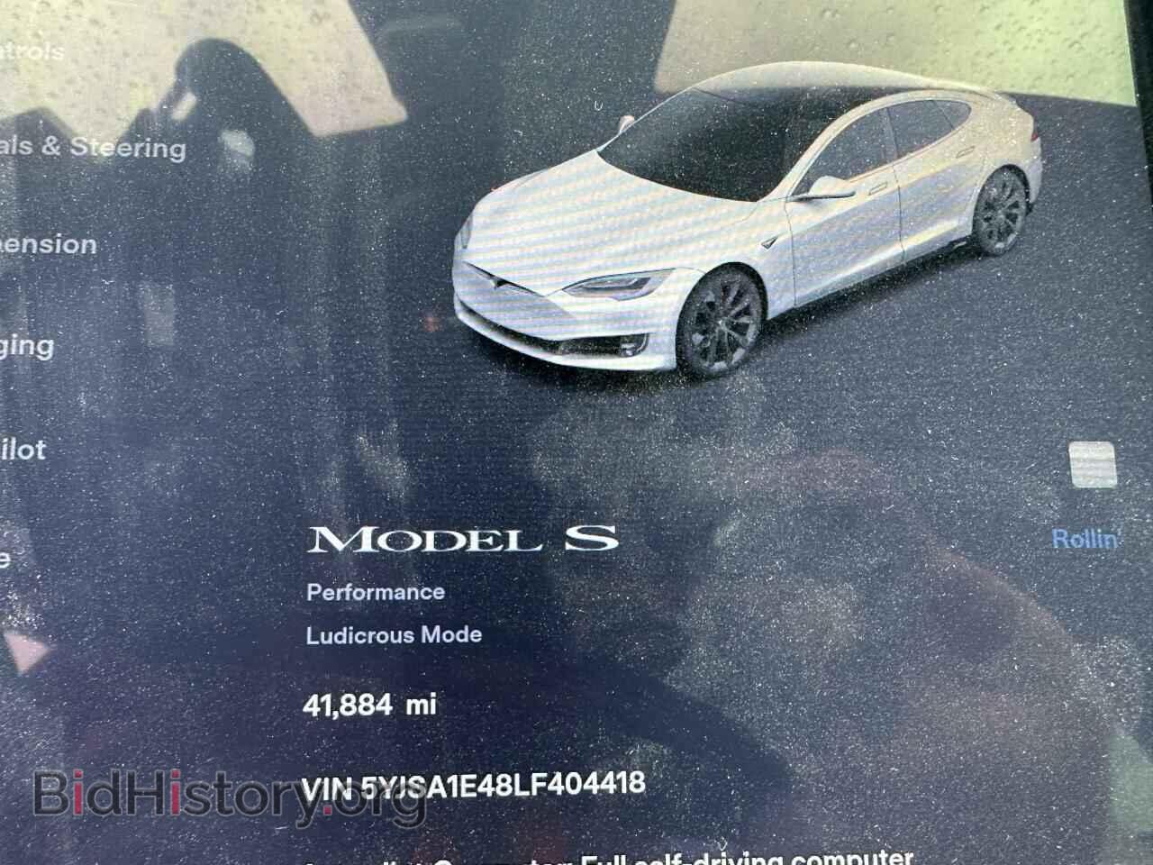 2020 TESLA MODEL S - VIN: 5YJSA1E48LF404418 - Photo 9