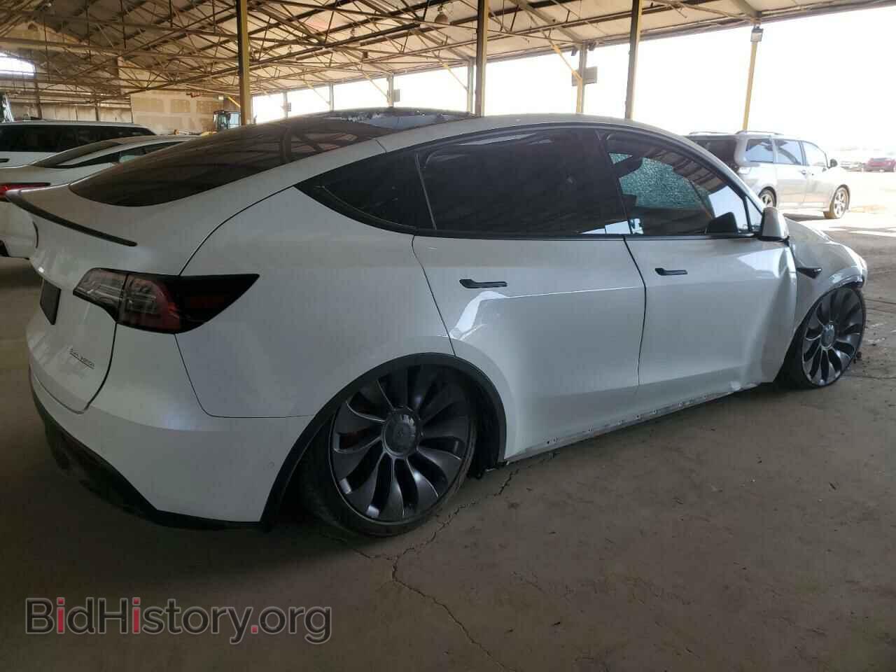 2021 TESLA MODEL Y - VIN: 5YJYGDEF1MF244573 - Photo 3