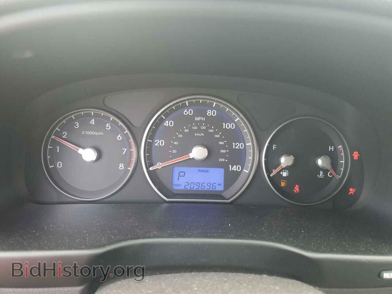 2010 HYUNDAI SANTA FE - VIN: 5NMSGDAB7AH381570 - Фото 9