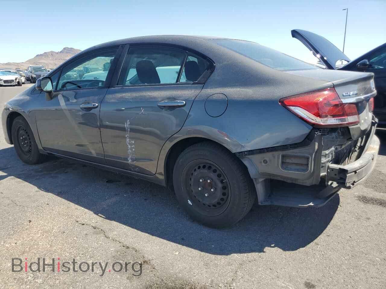 2013 HONDA CIVIC - VIN: 2HGFB2F55DH500628 - Фото 2