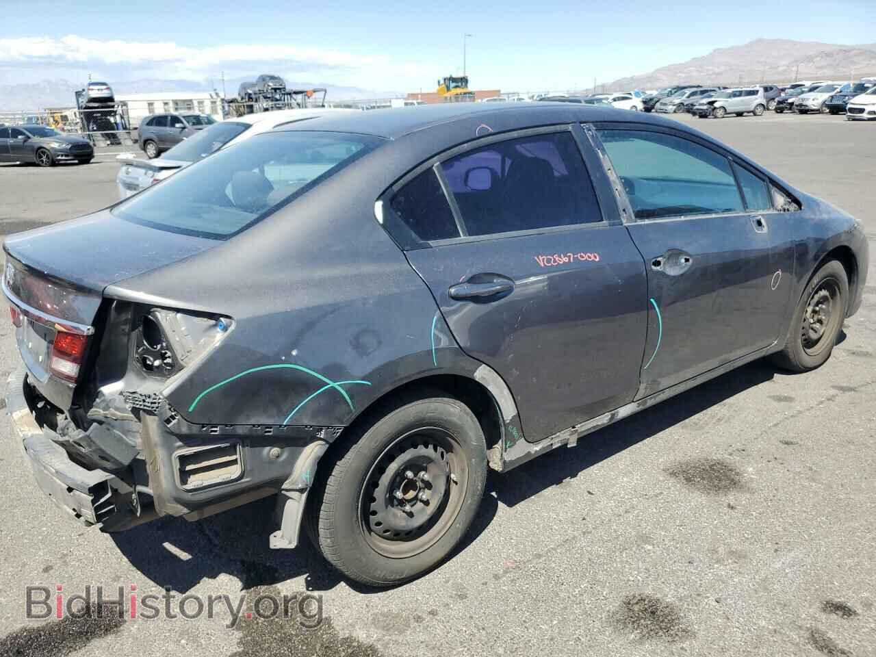 2013 HONDA CIVIC - VIN: 2HGFB2F55DH500628 - Фото 3