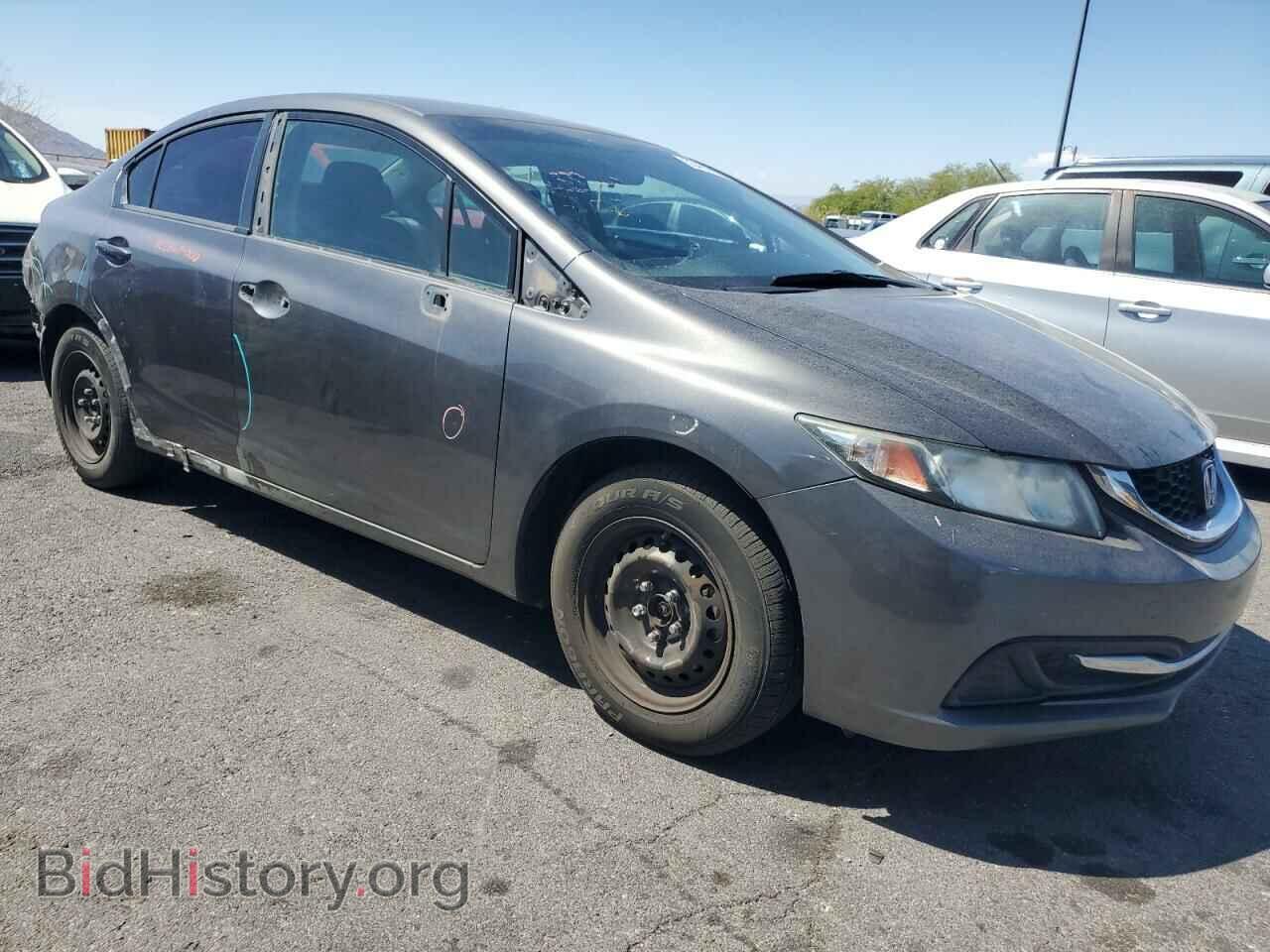 2013 HONDA CIVIC - VIN: 2HGFB2F55DH500628 - Фото 4