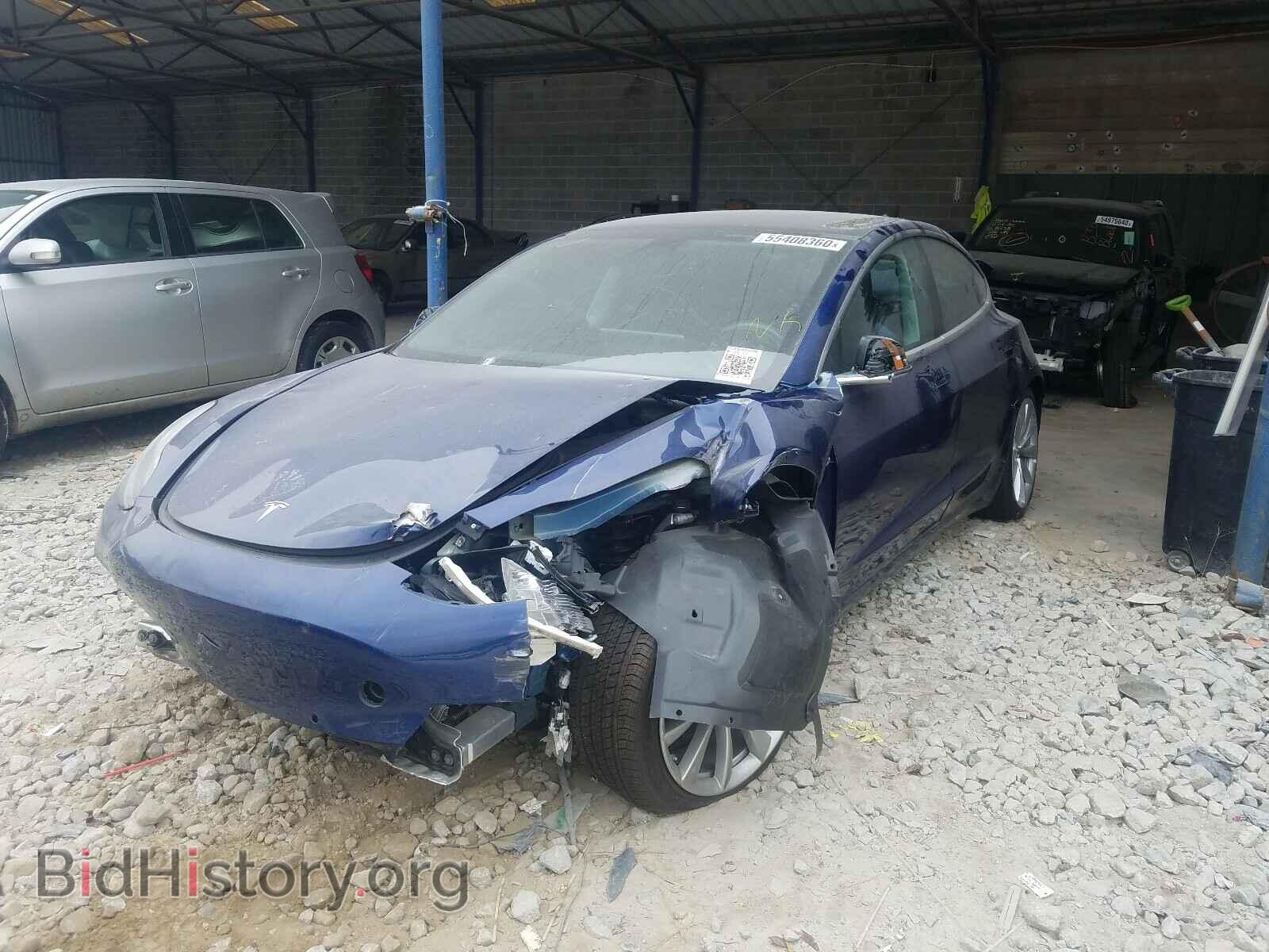 2018 TESLA MODEL 3 - VIN: 5YJ3E1EA0JF164289 - Фото 2