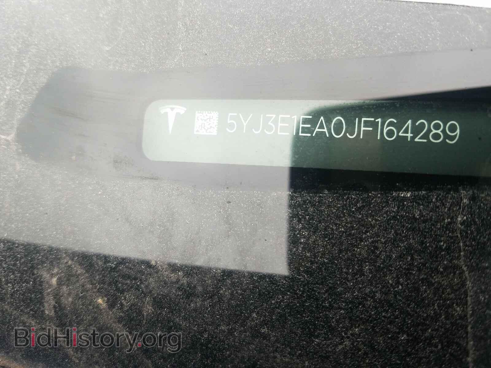 2018 TESLA MODEL 3 - VIN: 5YJ3E1EA0JF164289 - Фото 10