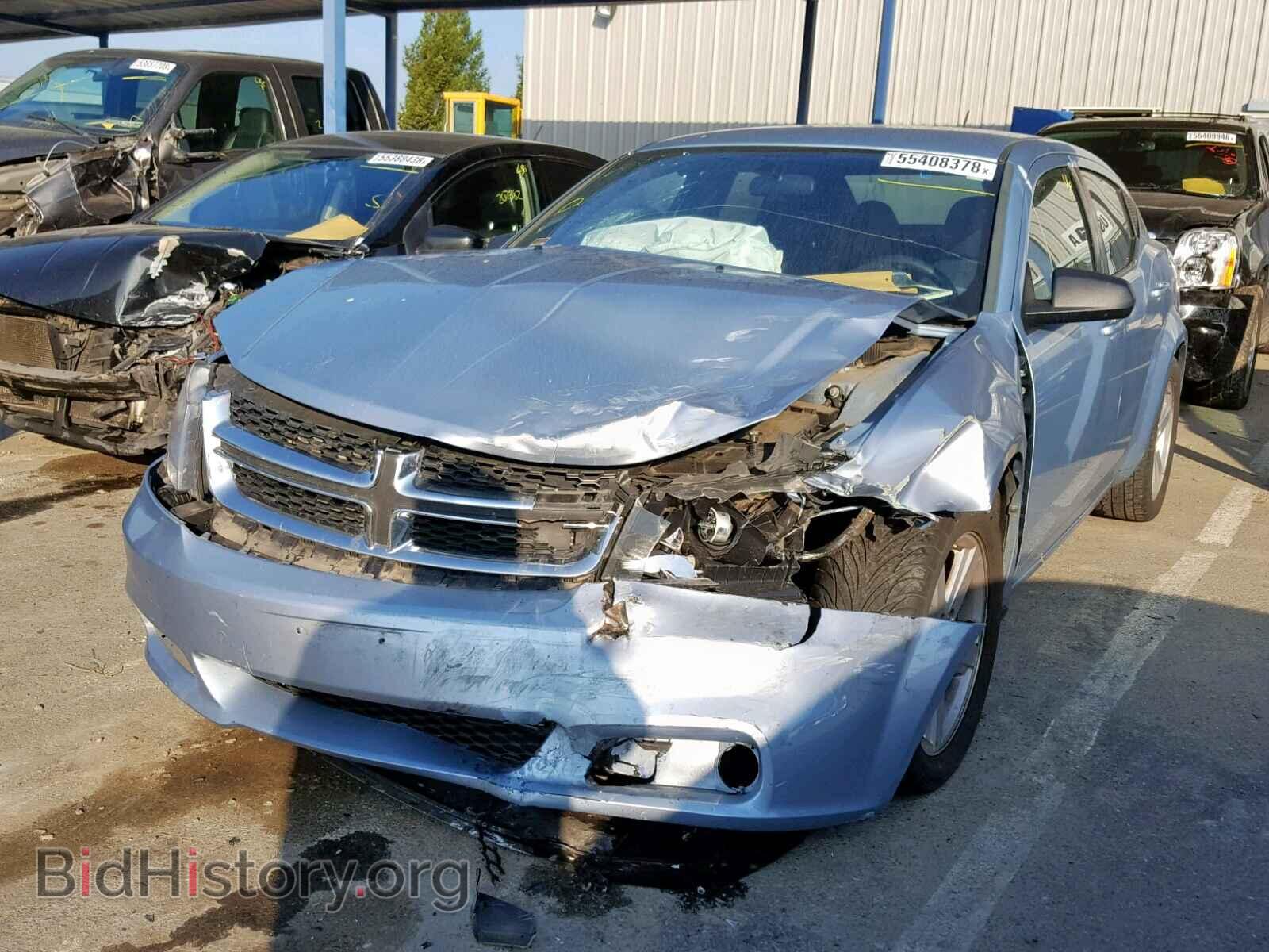 2013 DODGE AVENGER - VIN: 1C3CDZAB6DN604946 - Фото 2