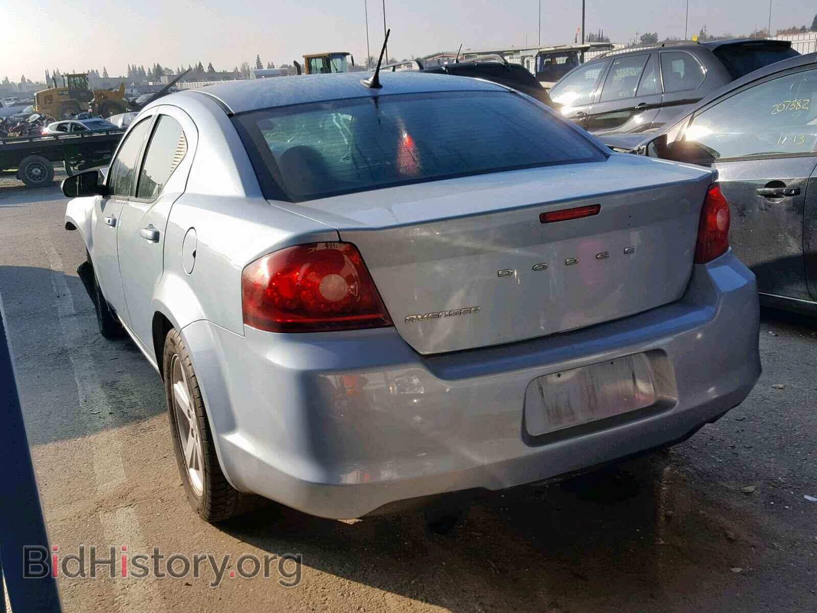 2013 DODGE AVENGER - VIN: 1C3CDZAB6DN604946 - Фото 3