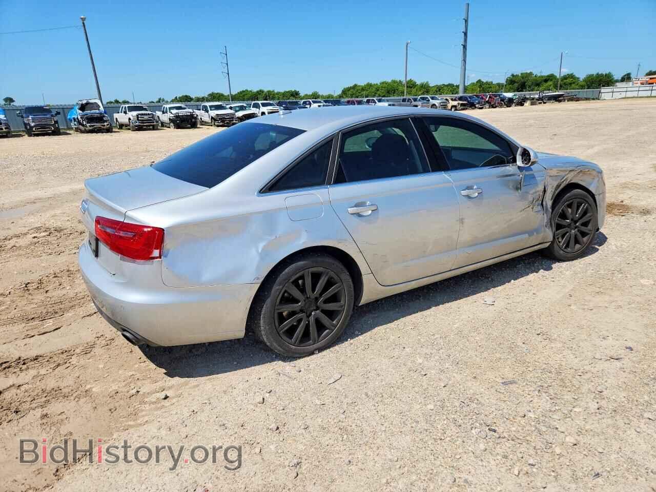 2013 AUDI A6 - VIN: WAUGFAFC3DN005607 - Фото 3