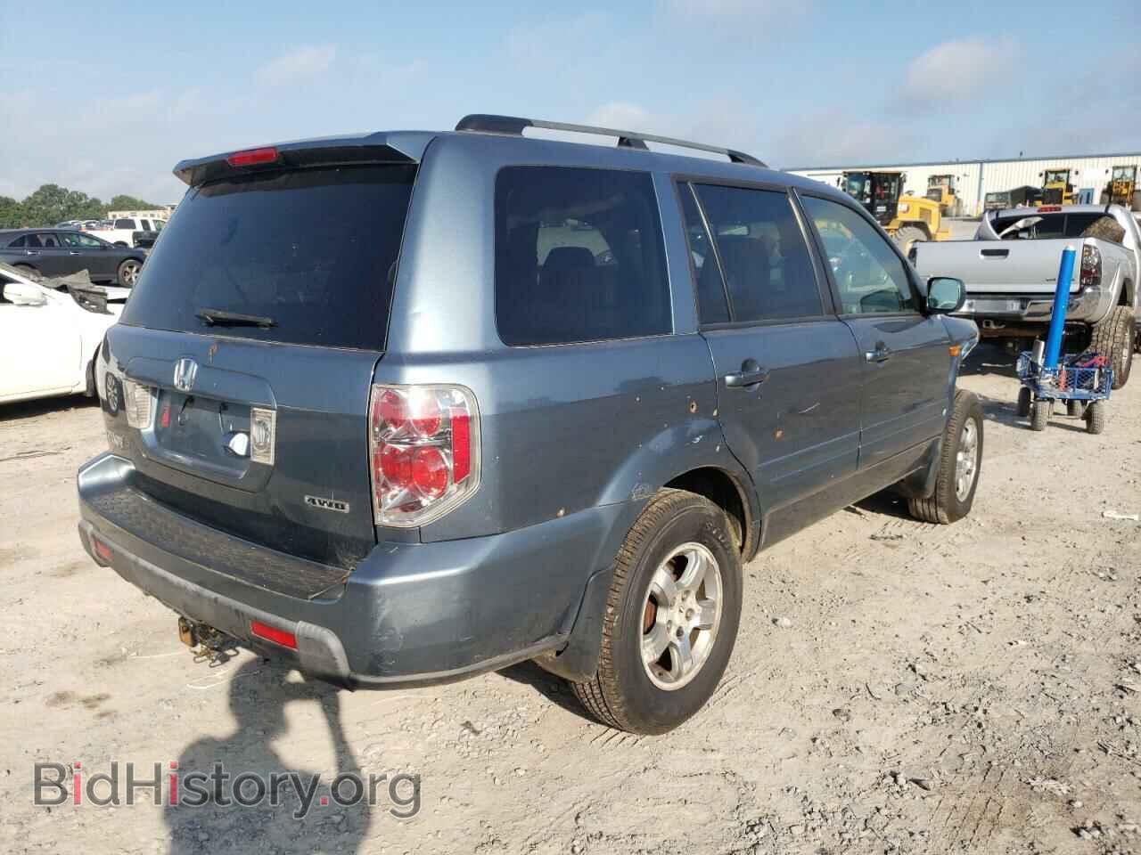 2006 HONDA PILOT - VIN: 2HKYF18716H516985 - Фото 4