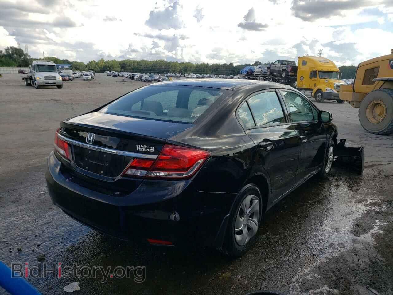2013 HONDA CIVIC - VIN: 19XFB2F57DE100175 - Фото 4