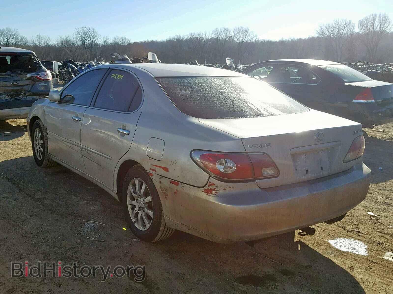 2003 LEXUS ES300 - VIN: JTHBF30G830137227 - Фото 3