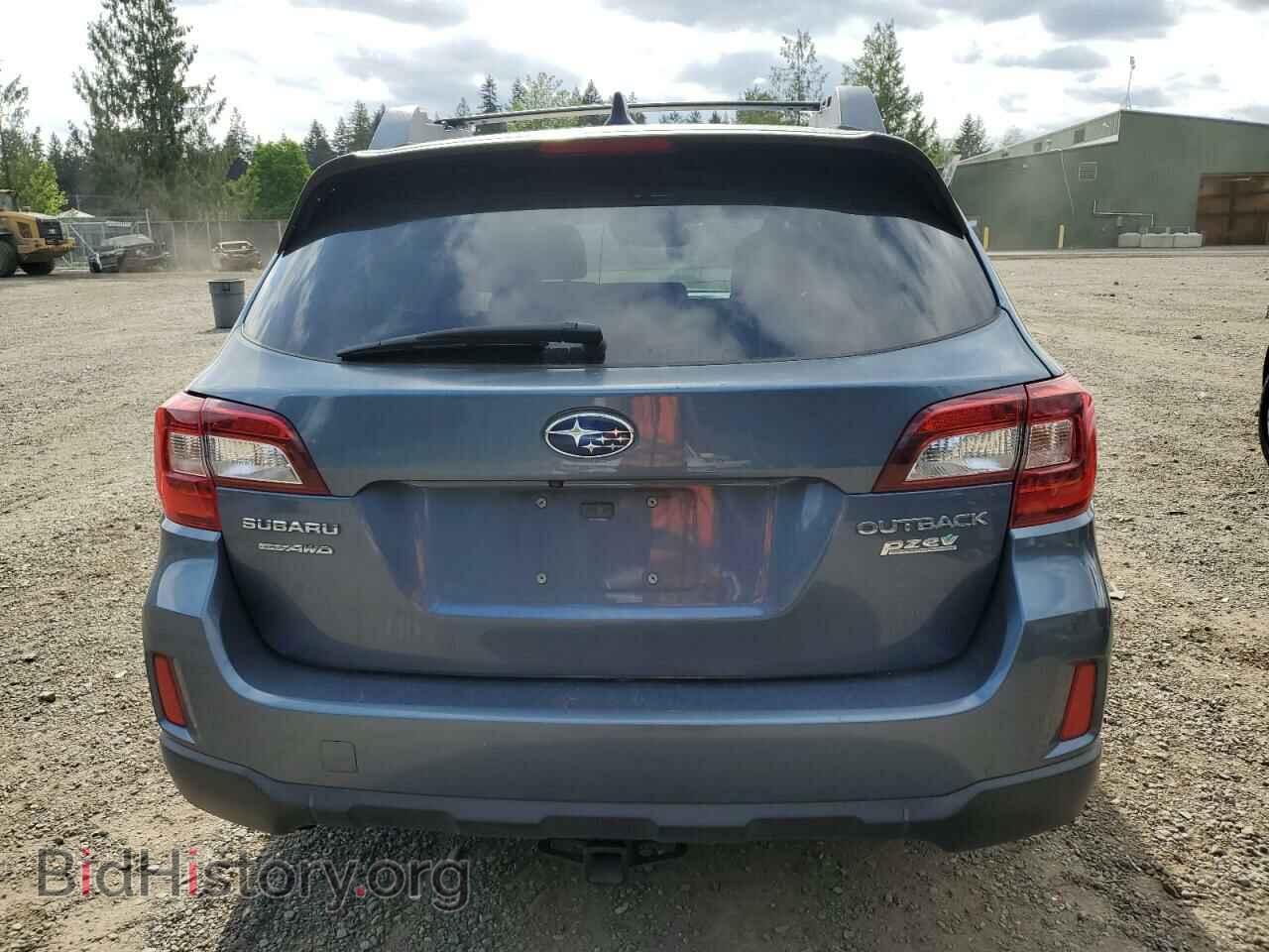 2016 SUBARU OUTBACK - VIN: 4S4BSADC4G3207279 - Фото 6