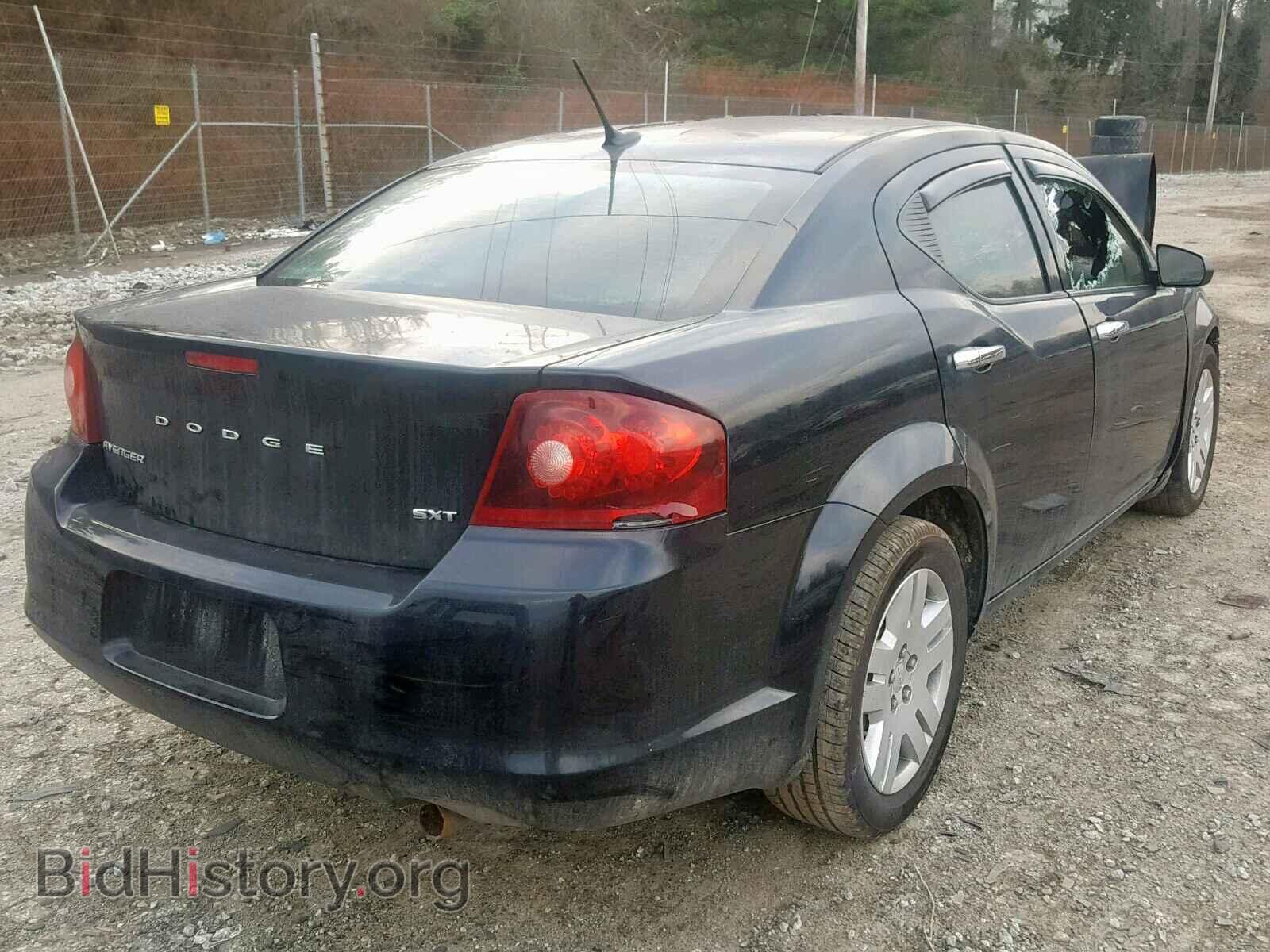 2013 DODGE AVENGER - VIN: 1C3CDZAB7DN628592 - Фото 4