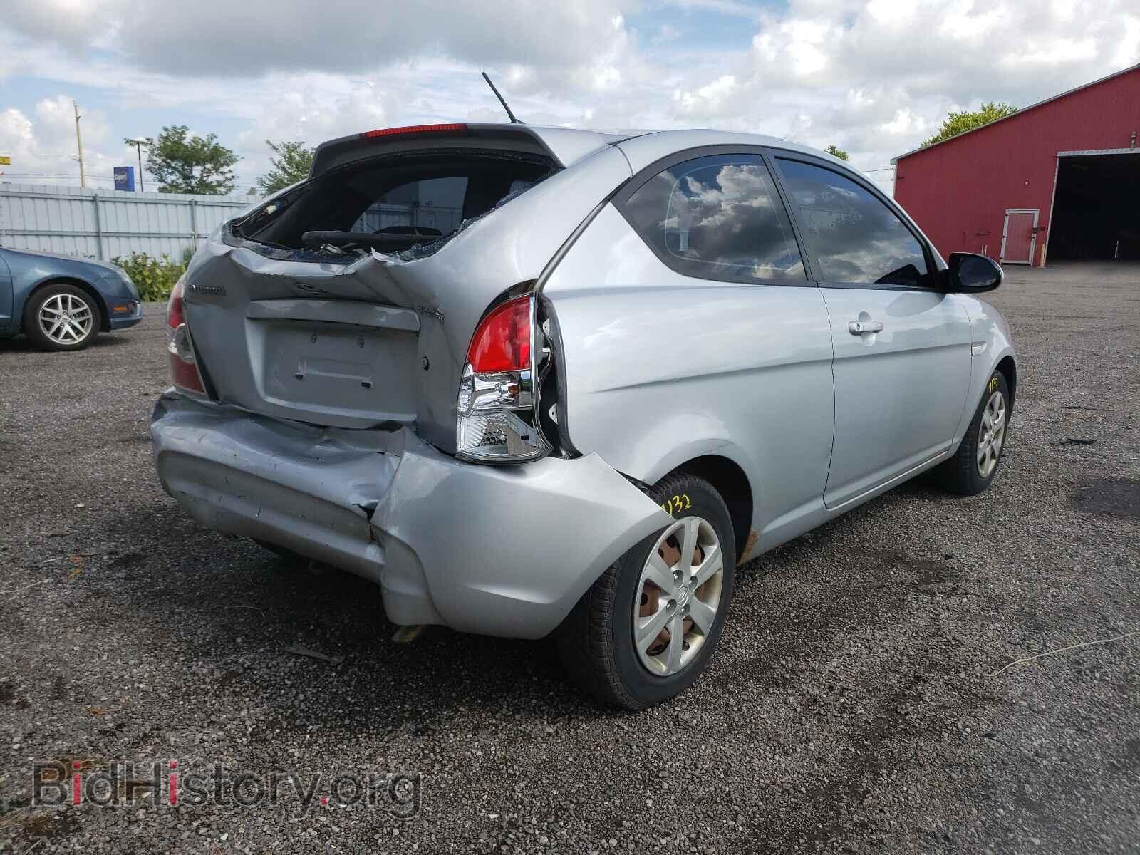 2009 HYUNDAI ACCENT - VIN: KMHCN35C39U129421 - Фото 4
