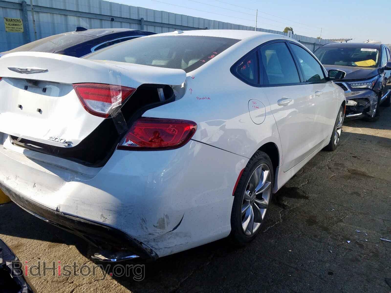 2016 CHRYSLER 200 - VIN: 1C3CCCBG3GN178468 - Фото 4