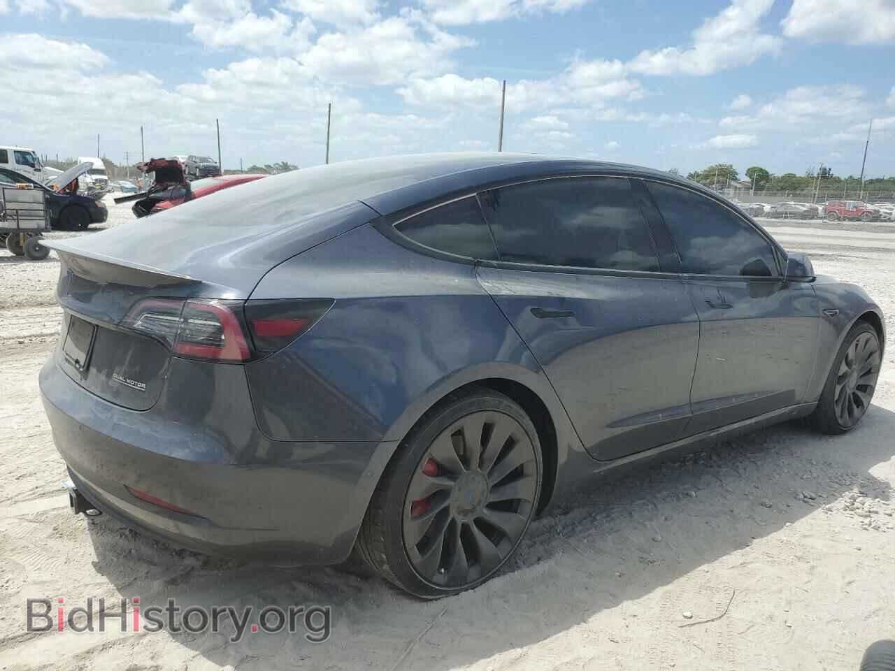 2022 TESLA MODEL 3 - VIN: 5YJ3E1EC3NF273790 - Фото 3