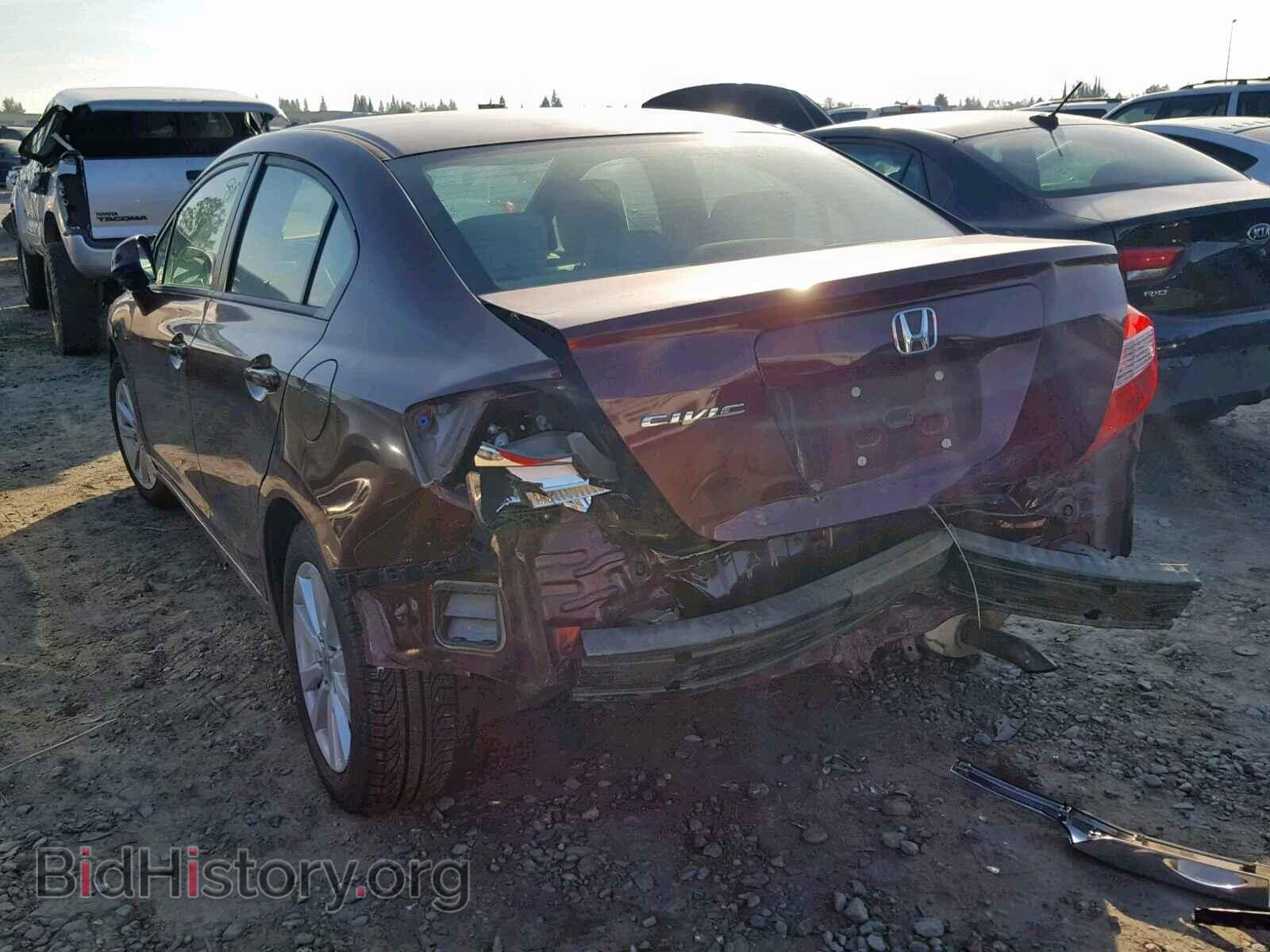 2012 HONDA CIVIC - VIN: 2HGFB2F84CH537324 - Photo 3