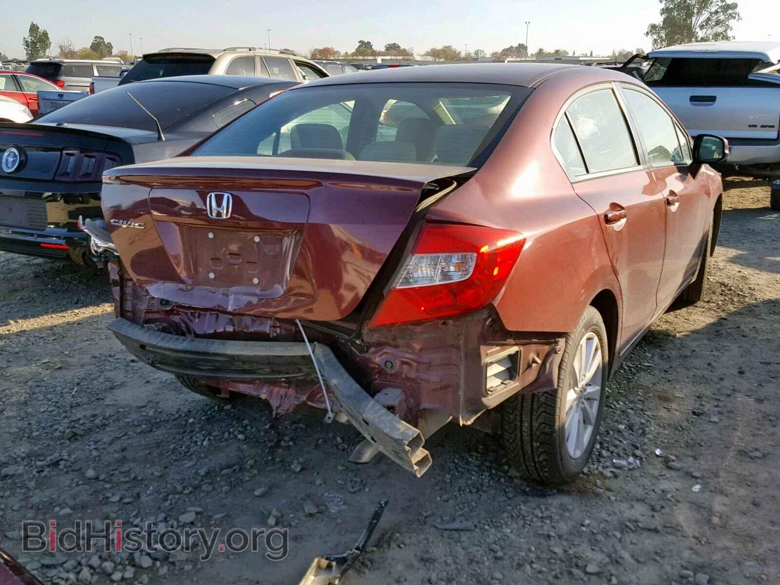 2012 HONDA CIVIC - VIN: 2HGFB2F84CH537324 - Photo 4