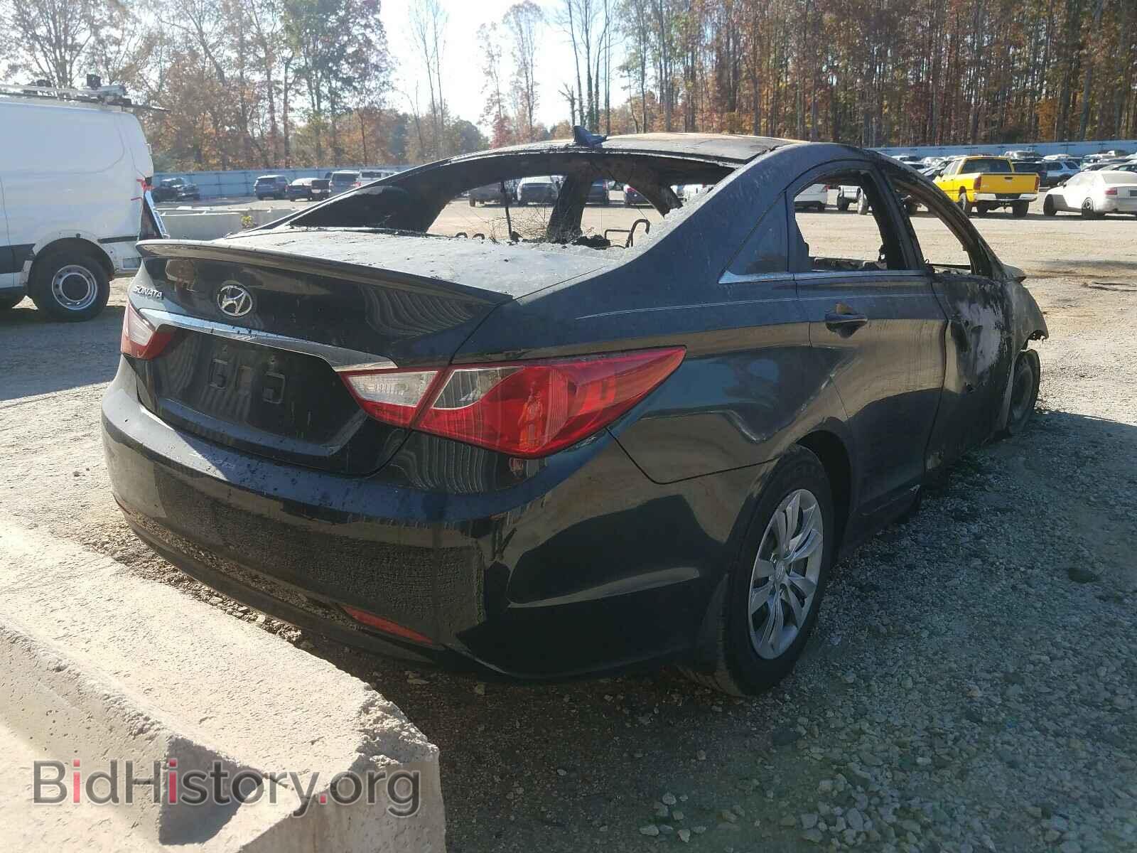 2012 HYUNDAI SONATA - VIN: 5NPEB4AC5CH460729 - Фото 4