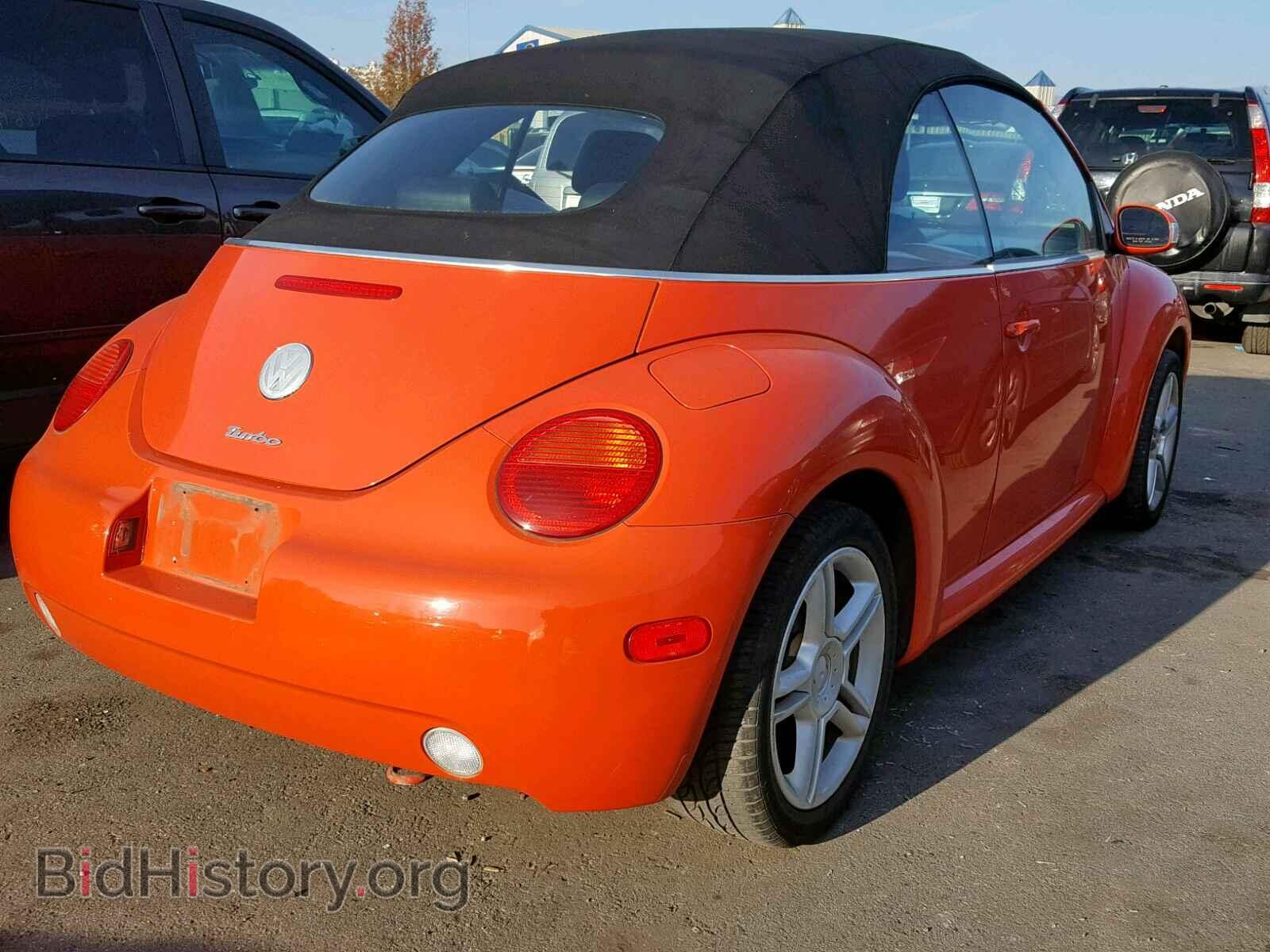 2004 VOLKSWAGEN BEETLE - VIN: 3VWCD31Y54M321510 - Фото 4