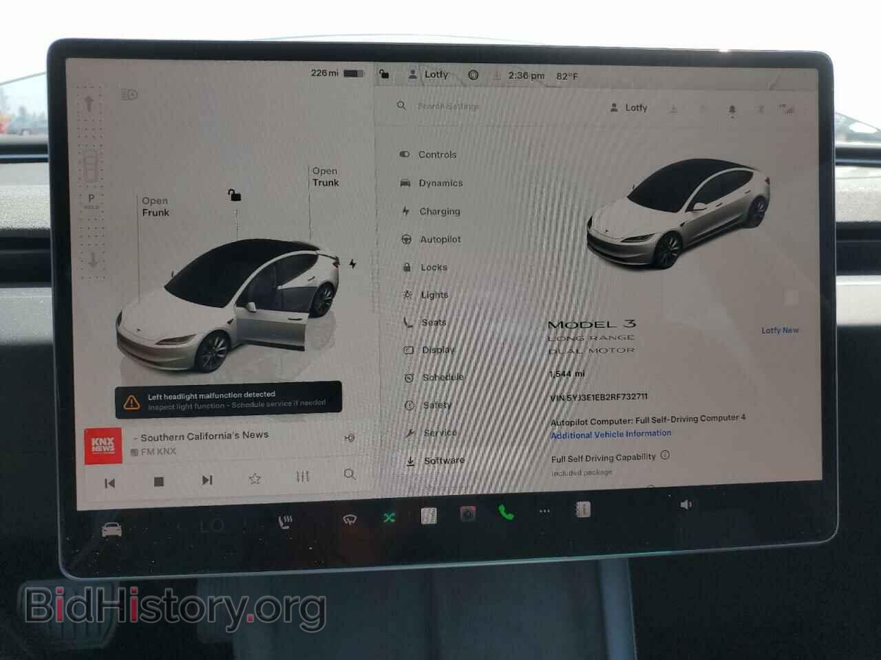 2024 TESLA MODEL 3 - VIN: 5YJ3E1EB2RF732711 - Фото 9