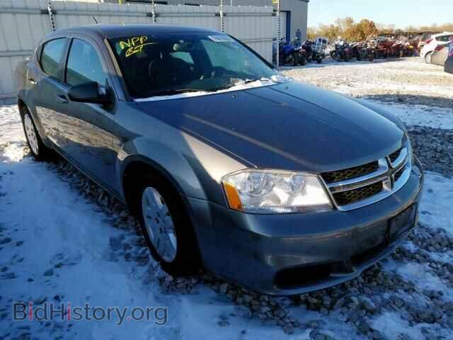 Фотография 1C3CDZAB7DN614059 - DODGE AVENGER 2013