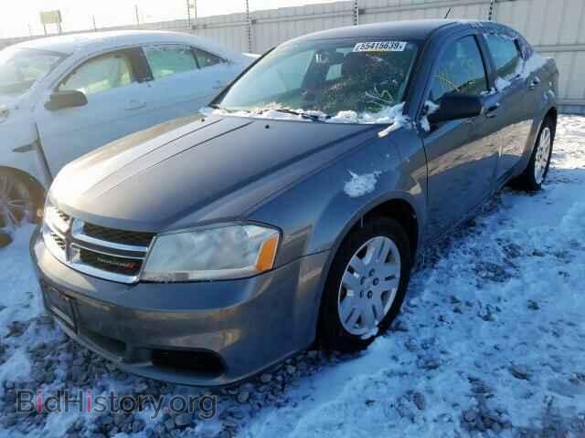 2013 DODGE AVENGER - VIN: 1C3CDZAB7DN614059 - Фото 2