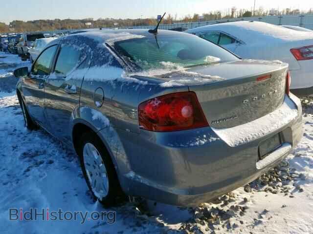 2013 DODGE AVENGER - VIN: 1C3CDZAB7DN614059 - Фото 3