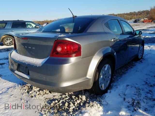 2013 DODGE AVENGER - VIN: 1C3CDZAB7DN614059 - Фото 4